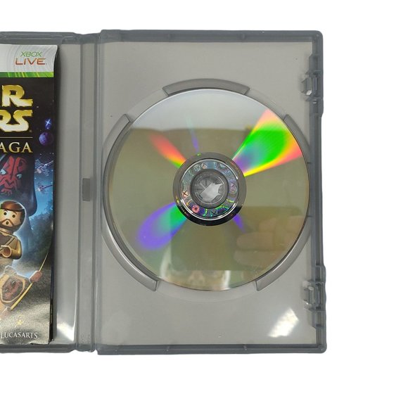 XBox 360 Lego Star Wars The Complete Saga Video Game Jewel Case Manual Tested - Picture 4 of 9